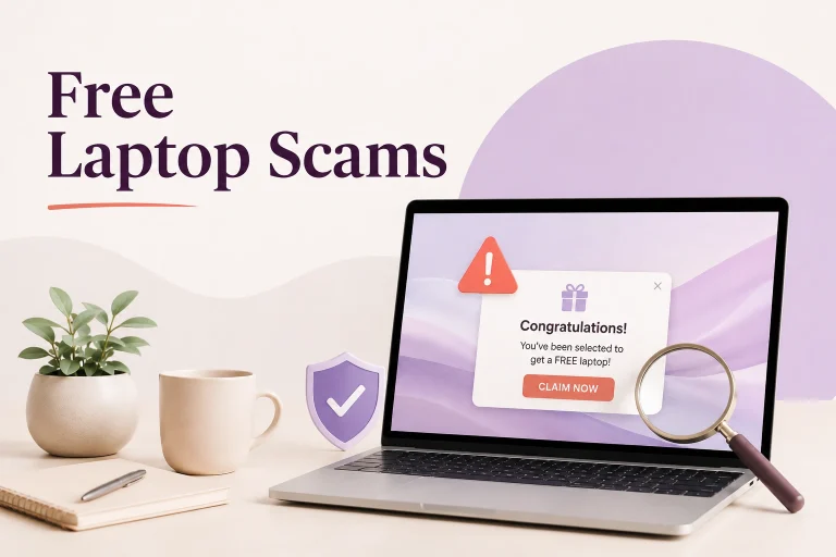 Free laptop scam